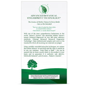 Nature’s Answer Valerian Root Capsules 180 count supplement facts label