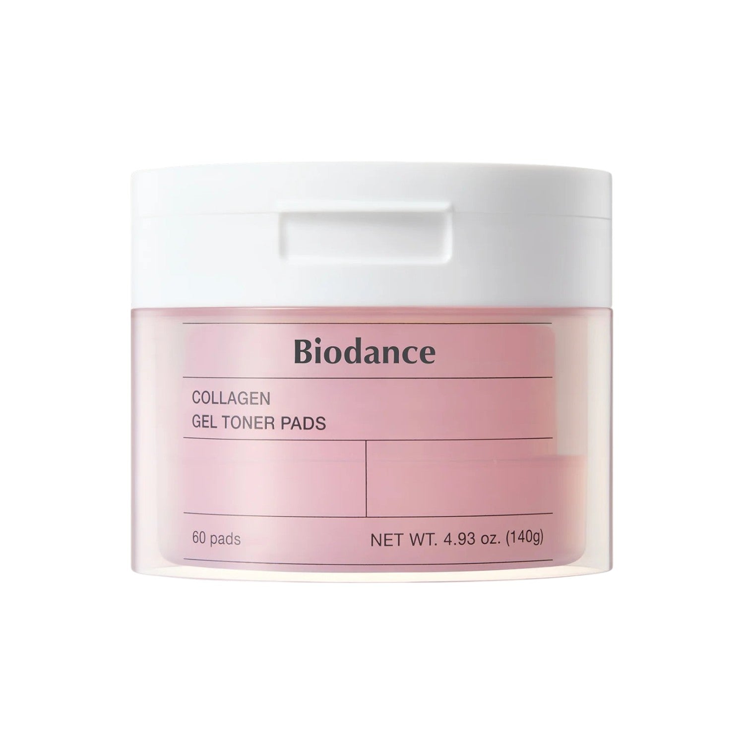 Biodance Collagen Hydrogel Toner Pads 60 Pads facial toner pad container