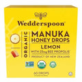 Wedderspoon Organic Manuka Honey Drops with Propolis - 60 Drops