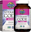 Garden of Life Vitamin Code Multivitamines pour Femmes, 120 Capsules Végétariennes