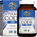 Garden of Life Vitamin Code pour Hommes - Multivitamines Alimentaires Complètes - Capsules Véganes