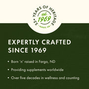 Swanson L-Glutathione Featuring Setria 100mg 100 Capsules expertly crafted since 1969 brand heritage infographic