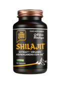 The Good Guru Shilajit Oro e Ashwagandha Biologica KSM-66 - 90 Capsule