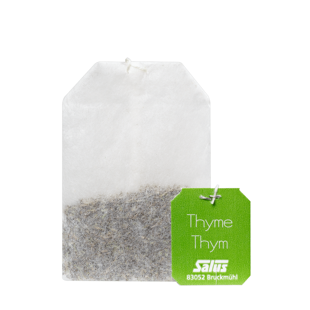 Floradix Organic Thyme Herbal Tea, 1 teabag, certified organic.