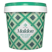 Maldon Sea Salt Flakes resealable tub gourmet sea salt 570g