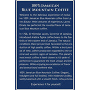 Lawes Estate Jamaican Blue Mountain Whole Bean Coffee 