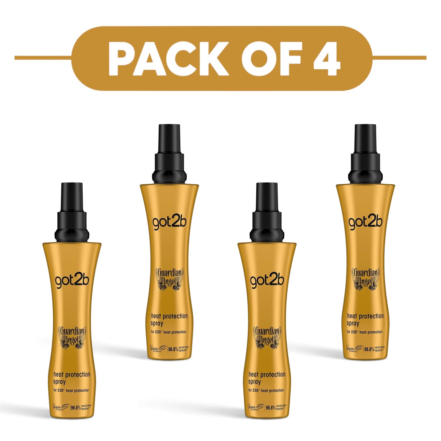 got2b Guardian Angel Heat Protection Spray 200ml Pack of 4