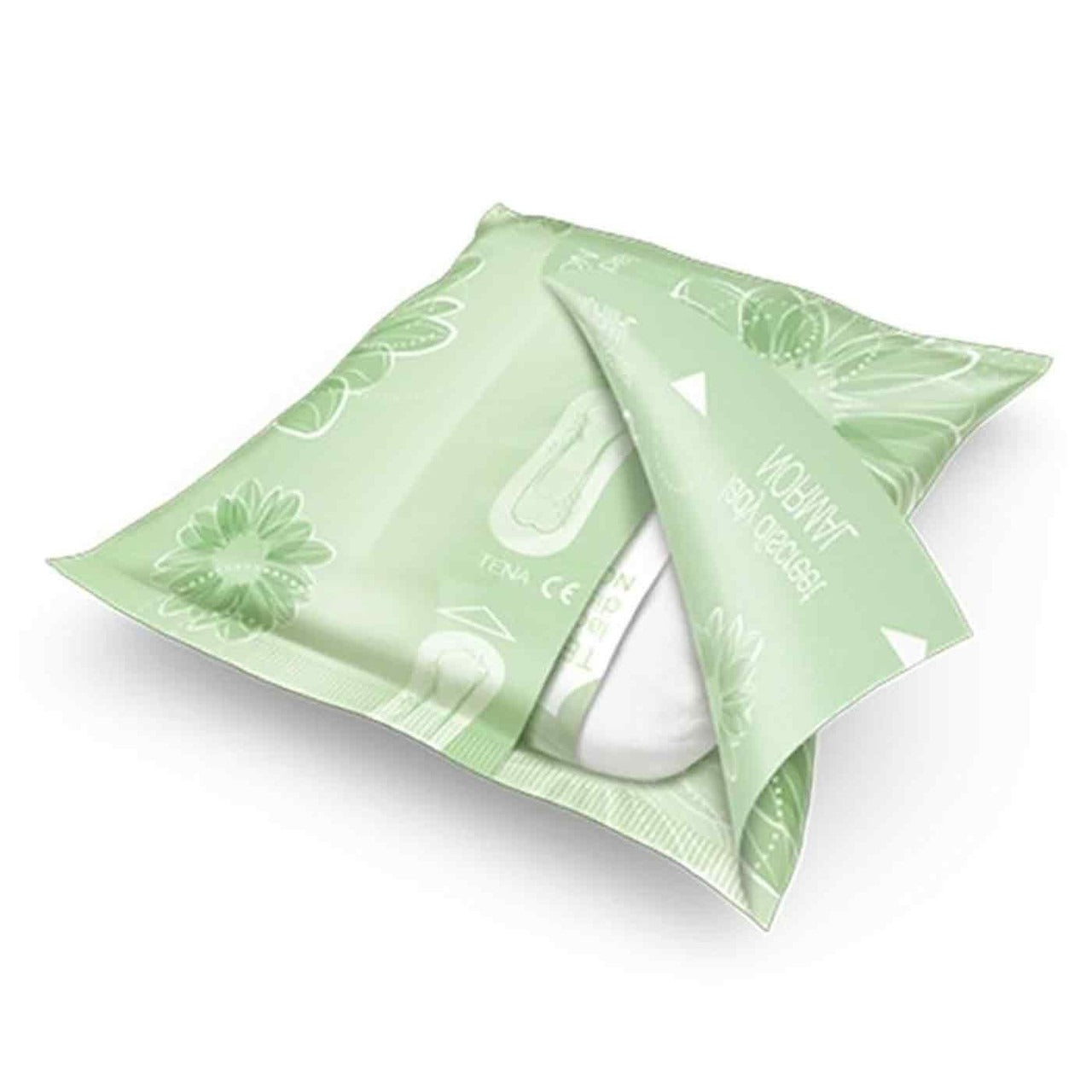 Lady Discreet pads placement in underwear breathable pad