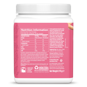 Sunwarrior Shape Digest Well Pineapple Vanilla supplement facts ingredients powder tub 270g