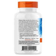 Doctor's Best Benfotiamine, bottle packaging, no flavour, 150mg, 120 veggie capsules, barcode