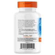 Doctor's Best Nattokinase, bottle packaging, unflavoured, 2000 FU, 90 veggie capsules, barcode
