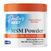 Doctor's Best MSM Powder with OptiMSM, container packaging, unflavoured, 250g