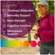 Centrum Women 50+ Multivitamin & Minerals, tablet bottle packaging, 60 tablets, daily supplement use