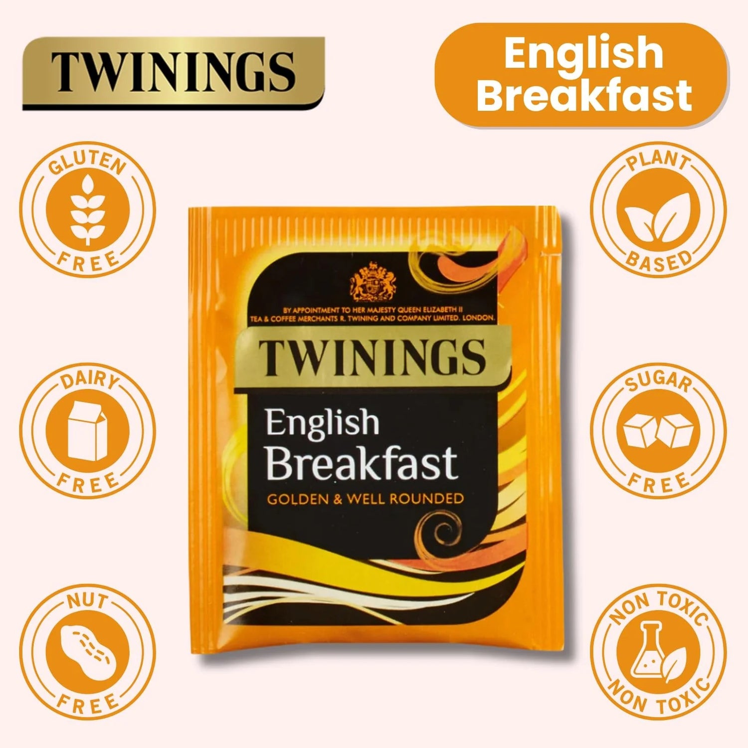 Twinings English Breakfast Black Tea Bag