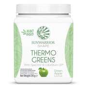Sunwarrior Shape Thermo Greens green apple plant based greens powder tub 210g
