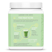 Sunwarrior Shape Thermo Greens green apple powder drink mix preparation instructions tub 210g