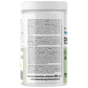 Weider Digestive Fibre Powder Unflavoured resealable pouch 600g supplement facts and ingredients