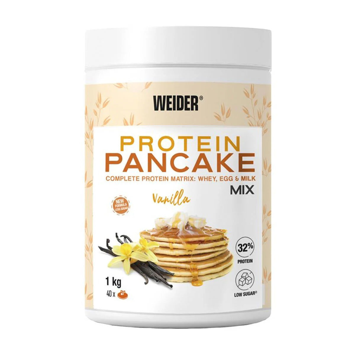 Weider Protein Pancake Mix Vanilla Flavour - 1kg
