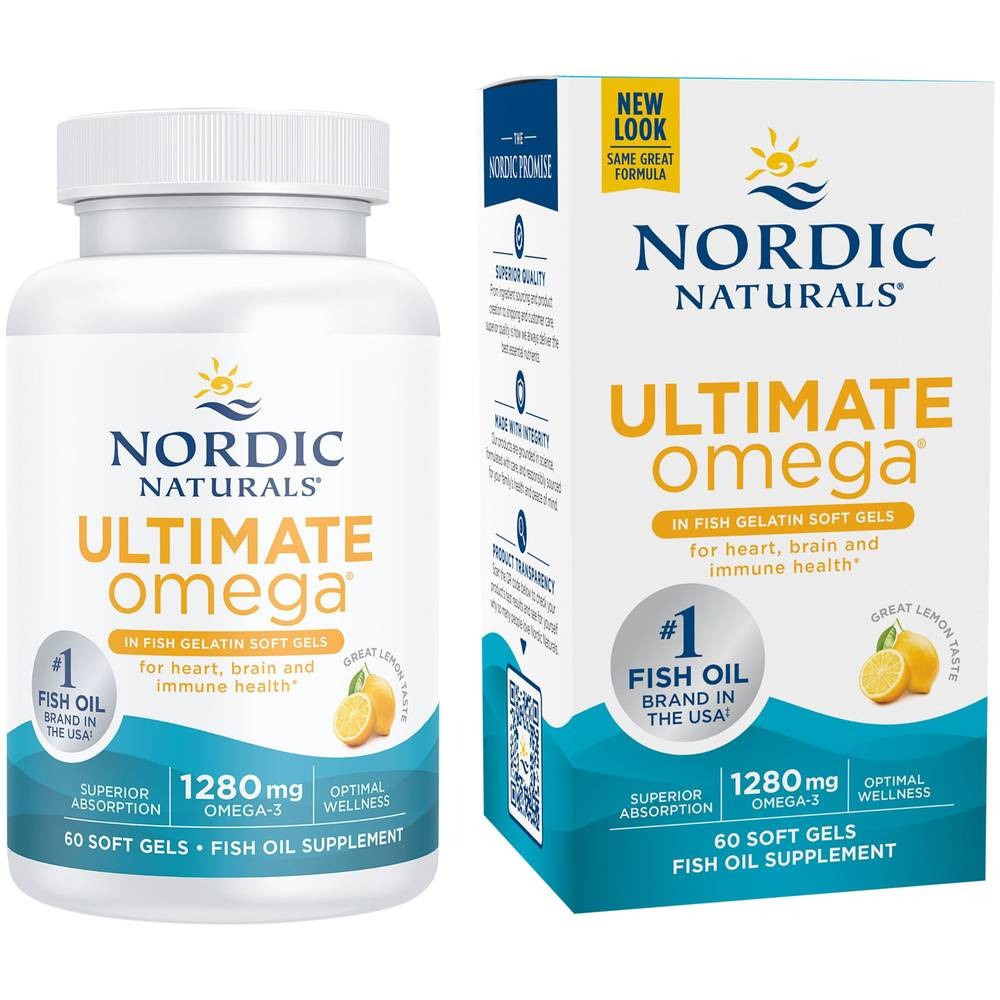Nordic Naturals Ultimate Omega in Fischgelatine