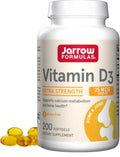 Jarrow Formulas Vitamina D3 25mcg 1000 UI Softgels - 200 Unidades