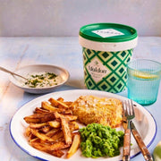 Maldon Sea Salt Flakes gourmet finishing salt 570g lifestyle image