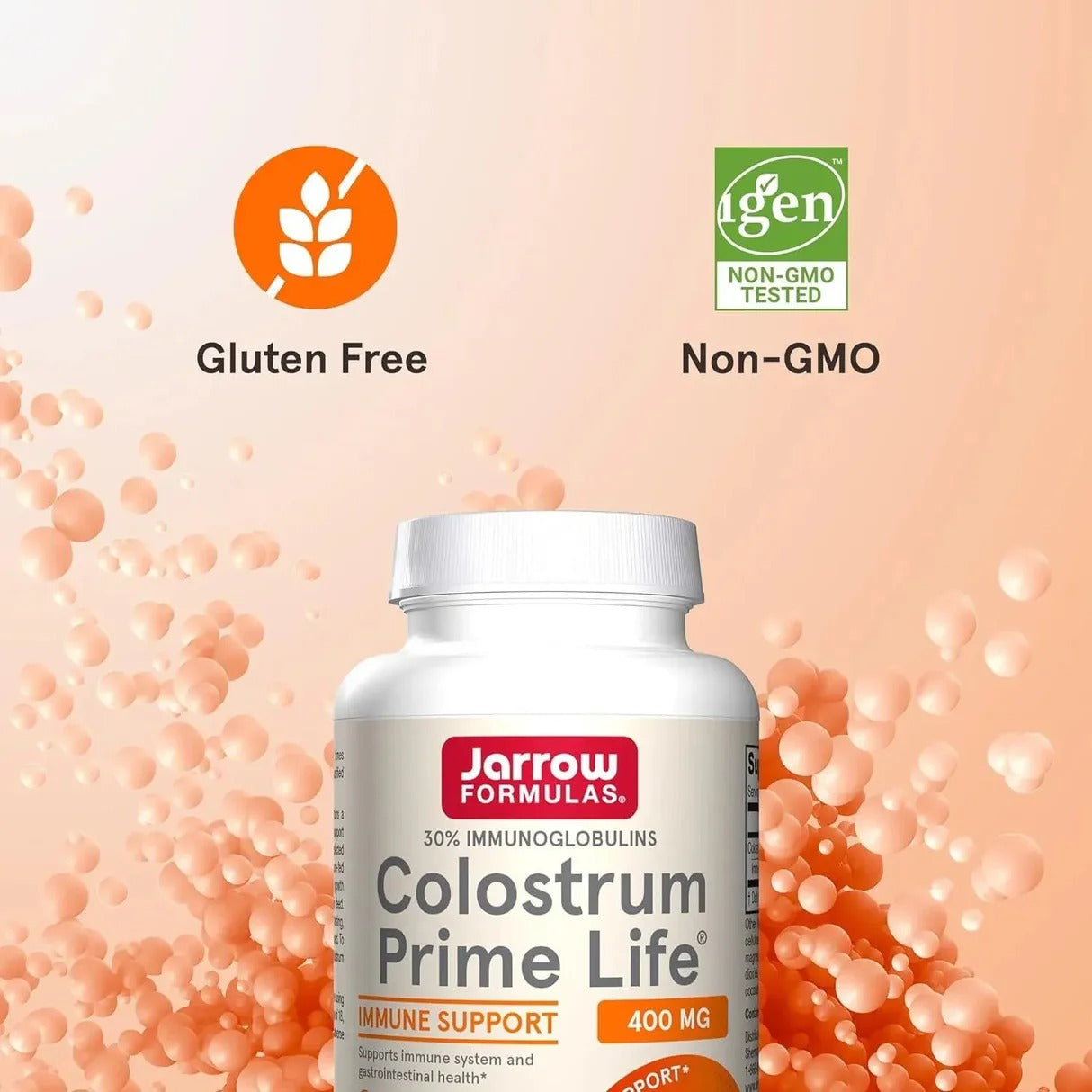 Jarrow Formulas Colostrum Prime Life 400mg - 120 Veggie Capsules