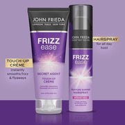John Frieda Frizz Ease Handbag Heroes hair styling gift set 100ml crème and 75ml hairspray product information