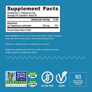MAGNESIUM POWDER, RASPBERRY-LEMON FLAVOR