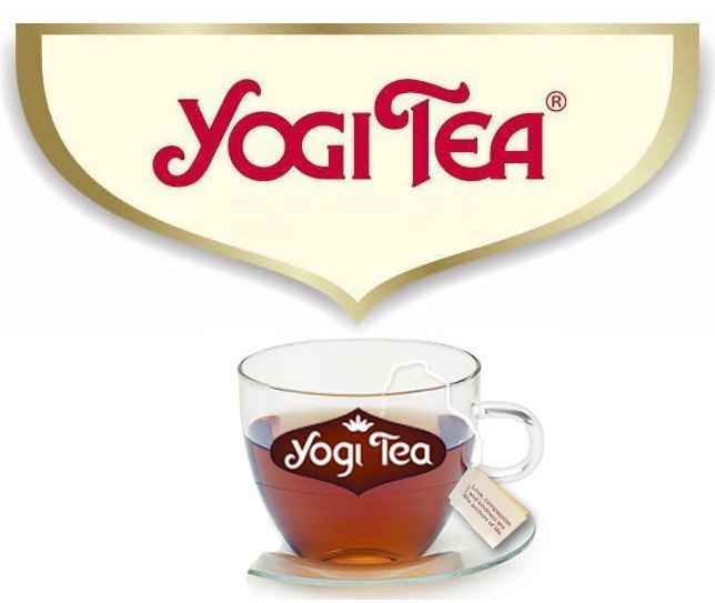 How to Use Image: Yogi Tea Organic Ginger tea bag brewing cup 17 x 1.8g