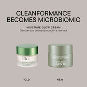 Doctor Babor Moisture Glow Cream, jar and carton packaging, fragrance not specified, 50ml old & new packaging