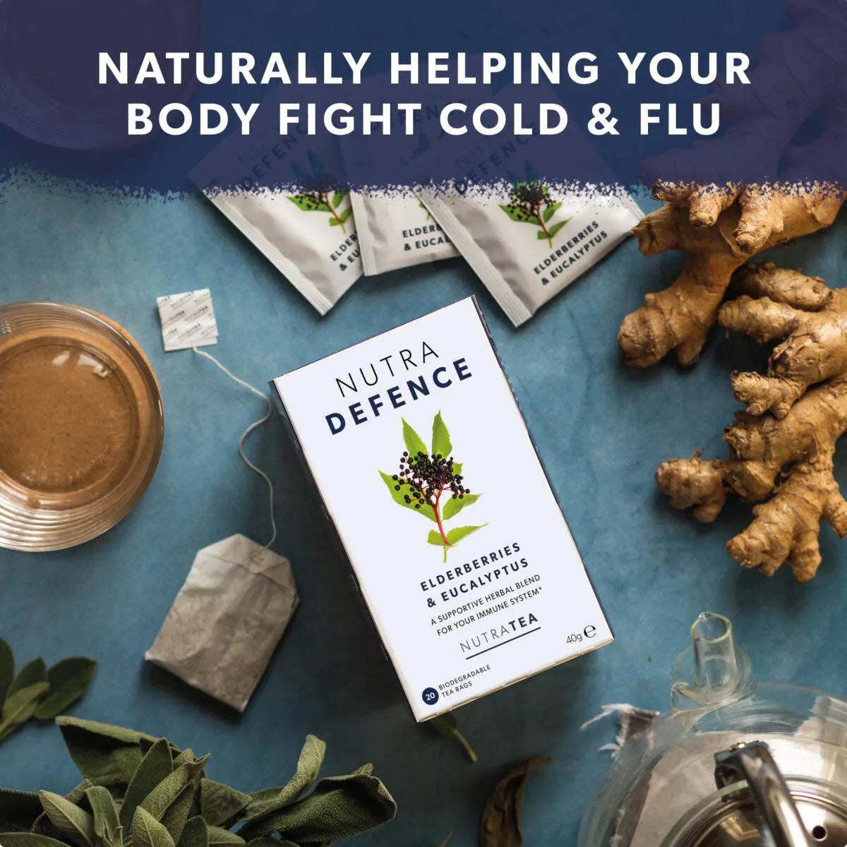 NutraDefence - Immunity Tea for Cold & Flu
