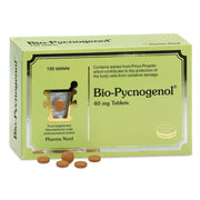 Pharma Nord Bio-Pycnogenol 40mg, food supplement tablet box packaging, no flavour, 150 tablets