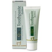 Pharma Nord Zymbion Q10 Toothpaste, toothpaste tube & box packaging, Fresh Spearmint flavour, 75ml