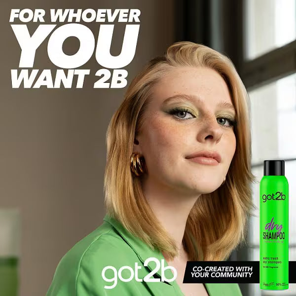got2b Dry Shampoo Extra Fresh aerosol spray can 200ml hair refreshing and everyday styling use
