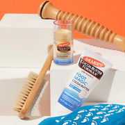 Palmer's Cocoa Butter Formula Foot Magic Heel Repair Stick 25g applied to dry heels during a foot care routine