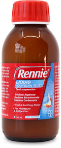 Rennie Liquid Heartburn Relief Oral Suspension Mint 250ml