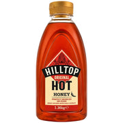 Hilltop Original Hot Honey with Chilli Extract 1.36kg squeeze bottle front packaging