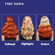 Schwarzkopf LIVE Ultra Brights 085 Vibrant Orange semi-permanent hair colour kit for bleached blonde to light brown hair