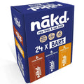 Pack varié barres crues aux fruits et noix Nakd 24x35g
