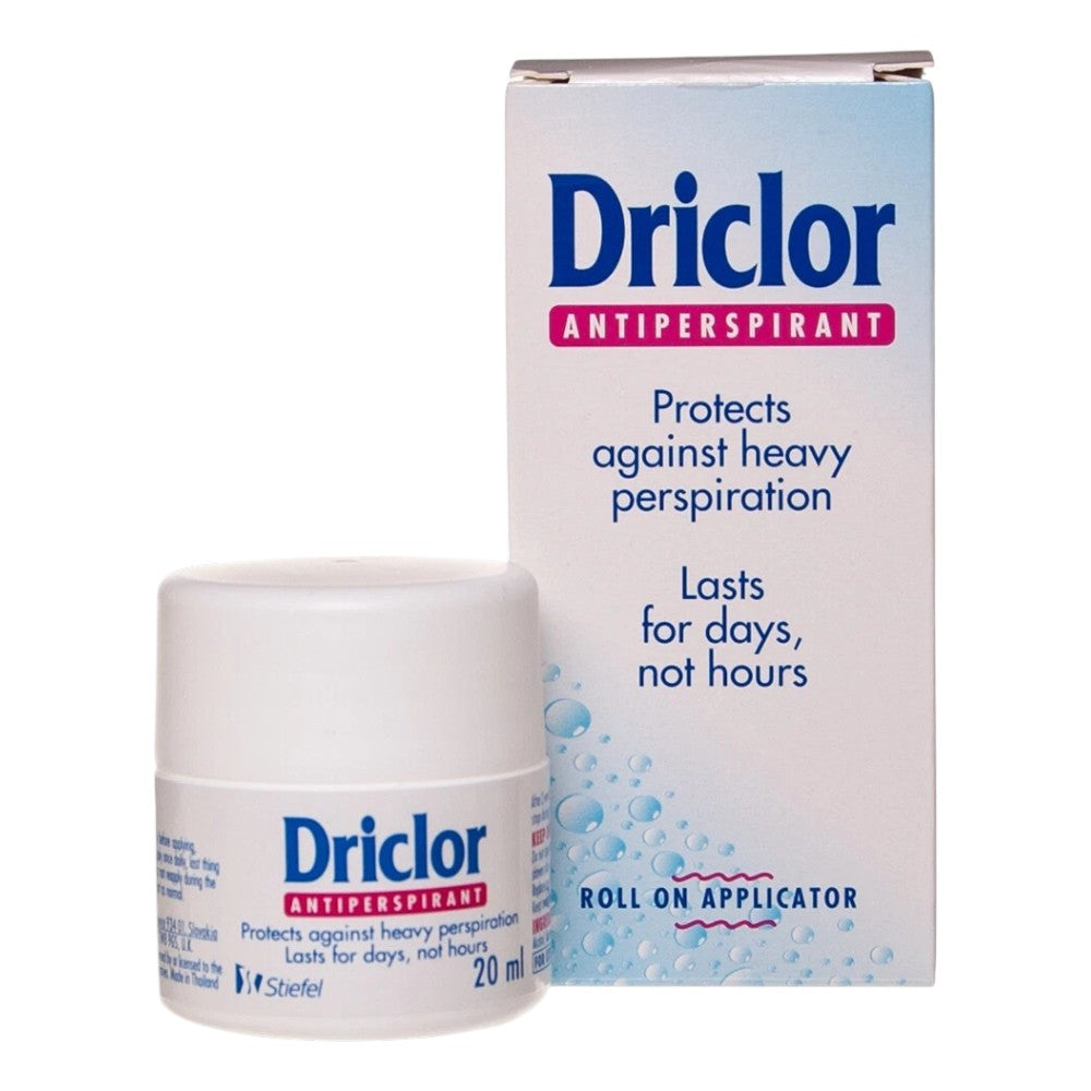 Driclor Antiperspirant Roll On Applicator 20ml