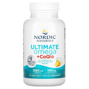 Nordic Naturals Ultimate Omega 1280mg + CoQ10 bottle - 120 Softgels