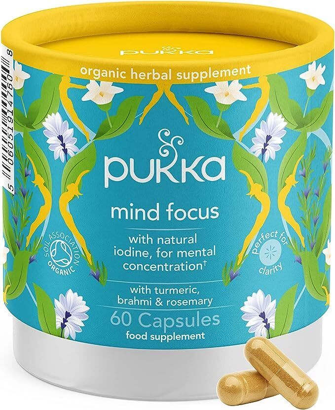 Pukka Mind Focus, 60 Capsules