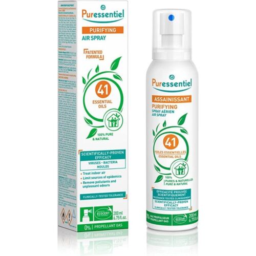 Cleansing Spray With 41 Essential Oils, Puressentiel, 200ml