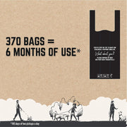 Rosewood Biodegradable Dog Poop Bags with Dispenser – 370 Pack