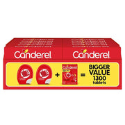 Canderel Sucralose Sweetener Tablets Dispensers & Refill Pack - 1300 Count