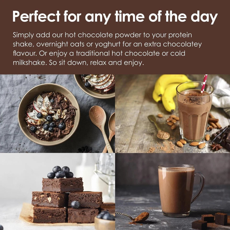Options Belgian Instant Hot Chocolate Drink Powder - 1kg