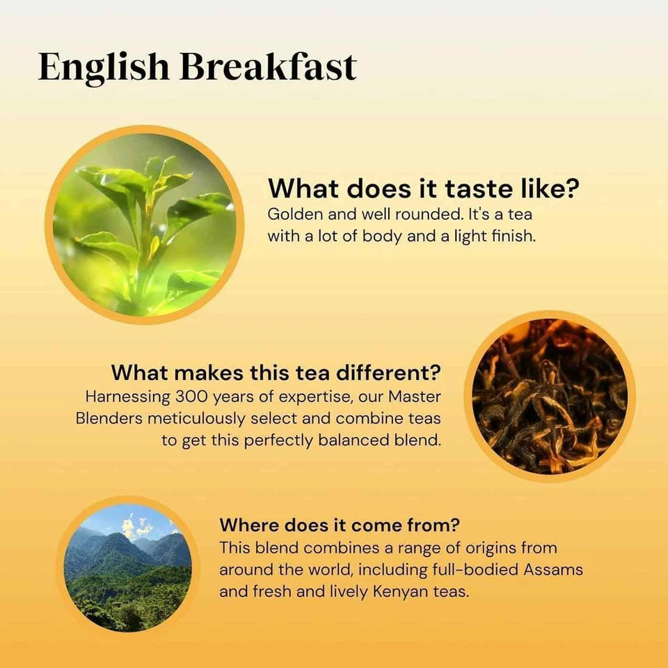 Twinings English Breakfast Black Tea Bags 