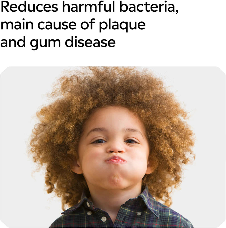 Listerine Smart Rinse Kids Mild Berry Mouthwash alcohol-free oral rinse bottle 500ml children's oral care use
