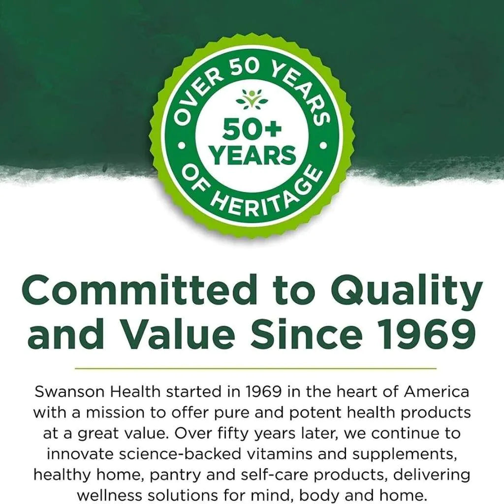 Swanson Apple Cider Vinegar 200mg Double Strength - 30 Tablets