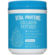 Front image: Vital Proteins Collagen Peptides powder unflavoured tub 567g